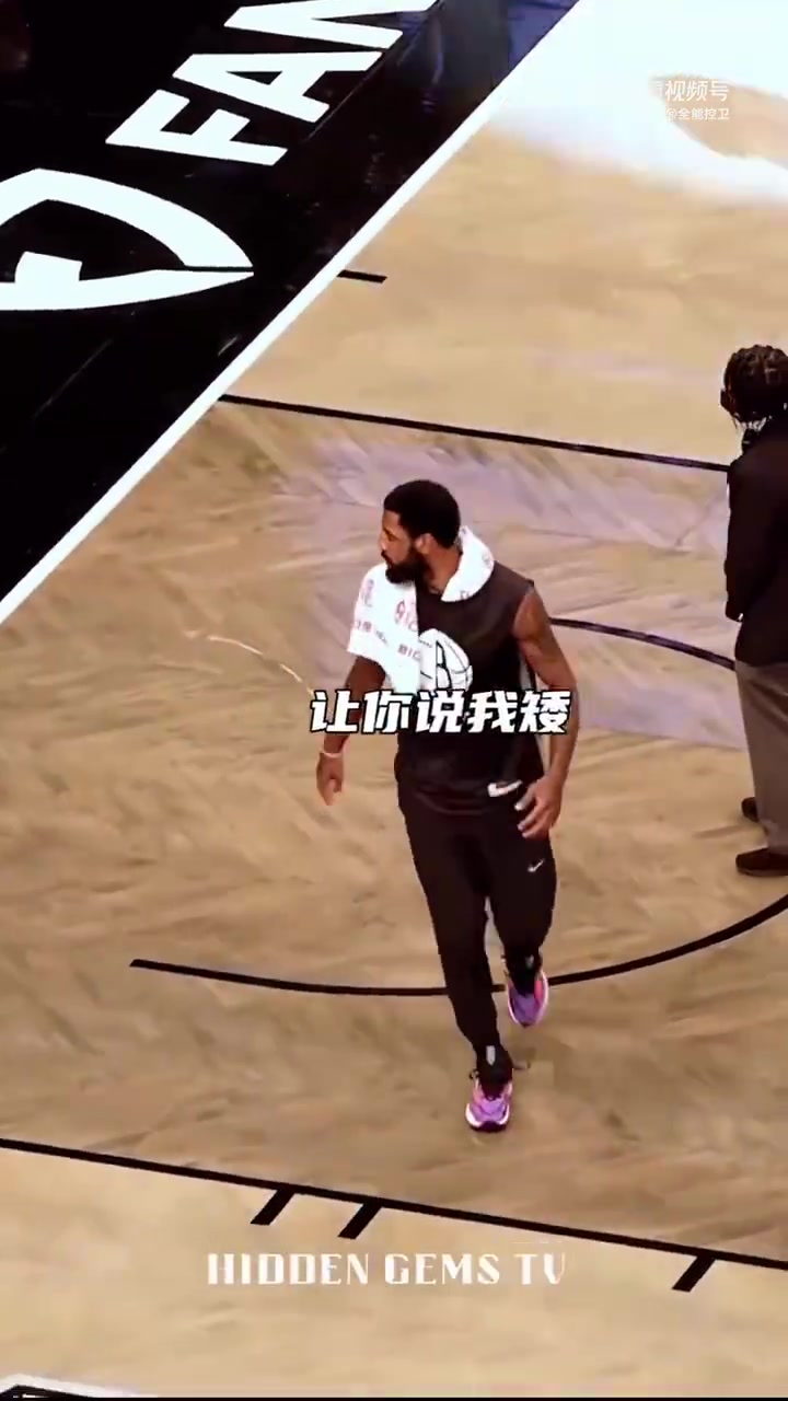 你不對勁！原來歐文一心想著要隔扣杜蘭特，并將其撂倒在地